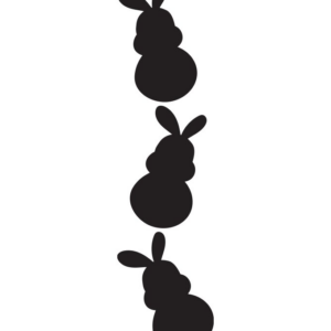 Intra απο ξύλο plywood  Χρώμα wenge 3mm-4mm πάχος - Πασχαλινά σκουλαρίκια Δίασταση 3x3 cm INTRAFABR-102484303