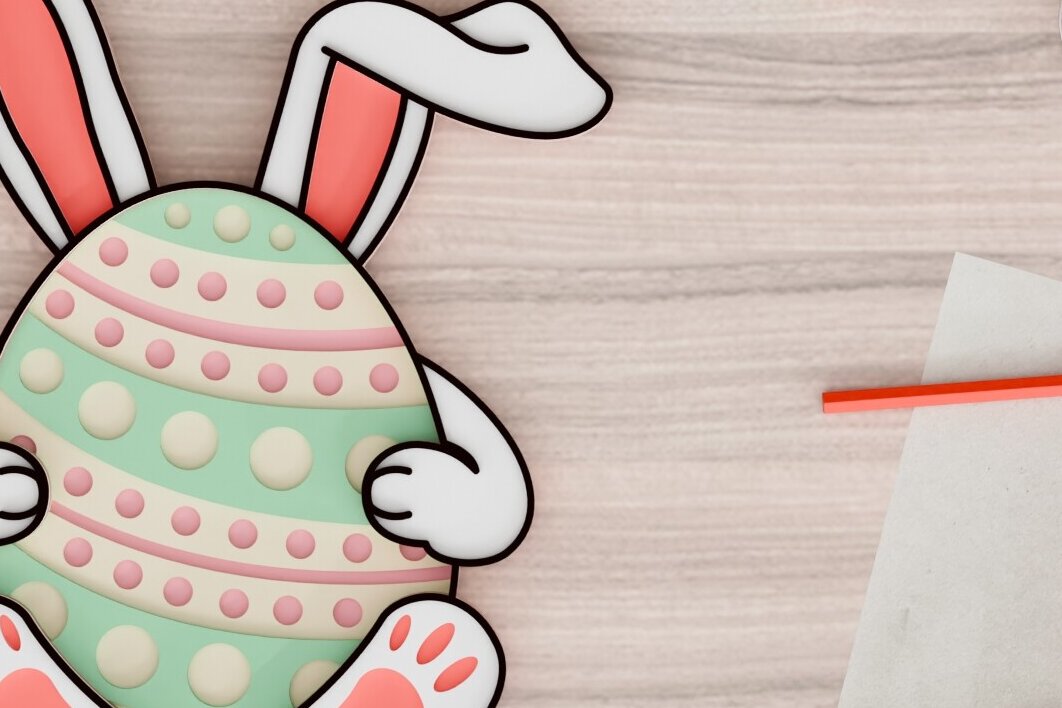 Intra απο ξύλο plywood  Χρώμα wenge 3mm-4mm πάχος - 3d Laser Crafting Easter Egg Δίασταση 20x25 cm INTRAFABR-103582496