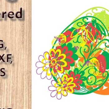 Intra απο ξύλο plywood Χρώμα wenge 3mm-4mm πάχος - Αρχεία λέιζερ πολλαπλών στρώσεων Easter Egg 3D Δίασταση 250x200 cm INTRAFABR-90007088 - Image 3