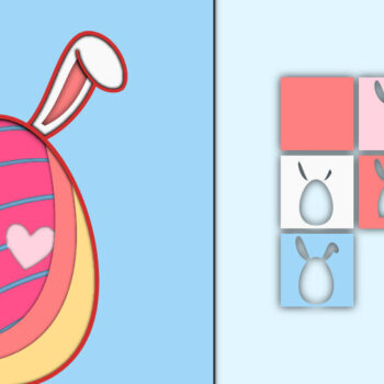 Intra απο ξύλο plywood  Χρώμα wenge 3mm-4mm πάχος - Πασχαλινό αυγό 3D Χαρτί κοπής Πολυστρωματικό Δίασταση 15x15 cm INTRAFABR-103581768 - Image 1