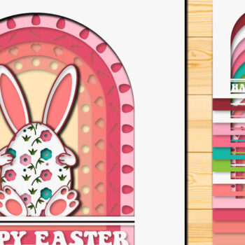 Intra απο ξύλο plywood Χρώμα wenge 3mm-4mm πάχος - Πασχαλινό αυγό 3D Χαρτί κοπής Πολυστρωματικό Δίασταση 15x15 cm INTRAFABR-105815072 - Image 1