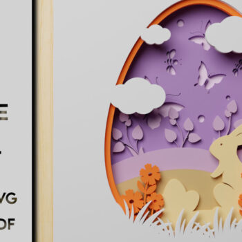 Intra απο ξύλο plywood  Χρώμα wenge 3mm-4mm πάχος - Πασχαλινό αυγό 3D Χαρτί κοπής Πολυστρωματικό Δίασταση 15x15 cm INTRAFABR-108323463 - Image 1