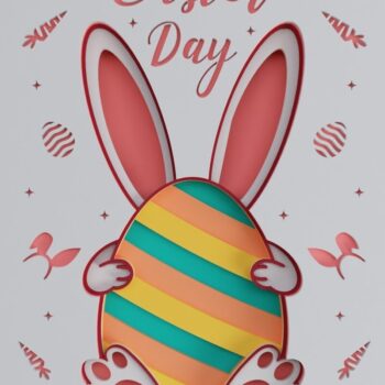 Intra απο ξύλο plywood  Χρώμα wenge 3mm-4mm πάχος - Πασχαλινό αυγό 3D Χαρτί κοπής Πολυστρωματικό Δίασταση 15x15 cm INTRAFABR-108322737 - Image 3