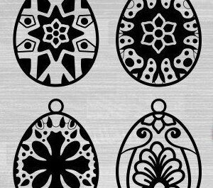 Intra απο ξύλο plywood  Χρώμα wenge 3mm-4mm πάχος - Πασχαλινό αυγό Δίασταση 15x15 cm INTRAFABR-108381066