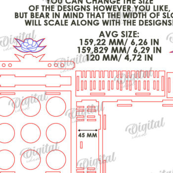 Intra απο ξύλο plywood Χρώμα wenge 3mm-4mm πάχος - Πασχαλινά καλάθια αυγών Δέσμη κοπής με λέιζερ Δίασταση 15x15 cm INTRAFABR-54934742 - Image 6