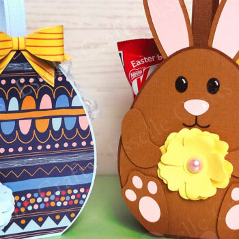 Intra απο ξύλο plywood Χρώμα wenge 3mm-4mm πάχος - Πασχαλινά καλάθια αυγών + Πρότυπα PDF Δίασταση 15x15 cm INTRAFABR-90183576 - Image 3