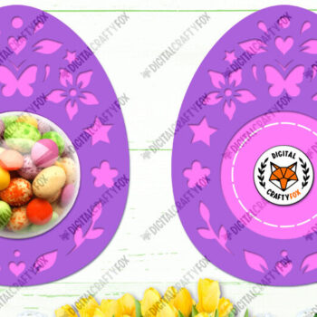 Intra απο ξύλο plywood  Χρώμα wenge 3mm-4mm πάχος - Πασχαλινό Αυγό Καραμέλα Θόλος Δίασταση 15x15 cm INTRAFABR-79347975 - Image 4