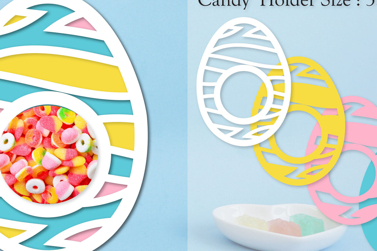 Intra απο ξύλο plywood  Χρώμα wenge 3mm-4mm πάχος - Easter Egg Candy Dome Horder Δίασταση 15x15 cm INTRAFABR-122964647