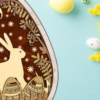 Intra απο ξύλο plywood Χρώμα wenge 3mm-4mm πάχος - Διακόσμηση Πασχαλινών Αυγών, Πολυστρωματική Λίμα Δίασταση 3x15 cm INTRAFABR-79075451 - Image 2