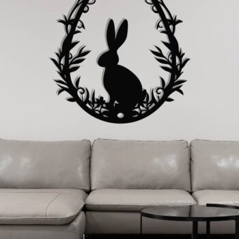 Intra απο ξύλο plywood Χρώμα wenge 3mm-4mm πάχος - Διακοσμητικό πασχαλινό αυγό κοπής με λέιζερ Δίασταση 40x50 cm INTRAFABR-123081025 - Image 3