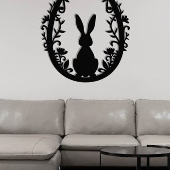 Intra απο ξύλο plywood Χρώμα wenge 3mm-4mm πάχος - Διακοσμητικό πασχαλινό αυγό κοπής με λέιζερ Δίασταση 40x50 cm INTRAFABR-123081032 - Image 3