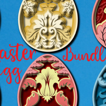 Intra απο ξύλο plywood  Χρώμα wenge 3mm-4mm πάχος - Πασχαλινό Αυγό Floral Bundle Multilayer Δίασταση 15x15 cm INTRAFABR-7654867 - Image 1