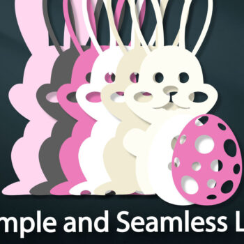 Intra απο ξύλο plywood  Χρώμα wenge 3mm-4mm πάχος - Πασχαλινό αυγό Funny Bunny Πολυστρωματική κοπή Δίασταση 15x15 cm INTRAFABR-72822284 - Image 3