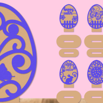 Intra απο ξύλο plywood  Χρώμα wenge 3mm-4mm πάχος - πασχαλινών αυγών Δίασταση 30x20 cm INTRAFABR-64338919 - Image 1