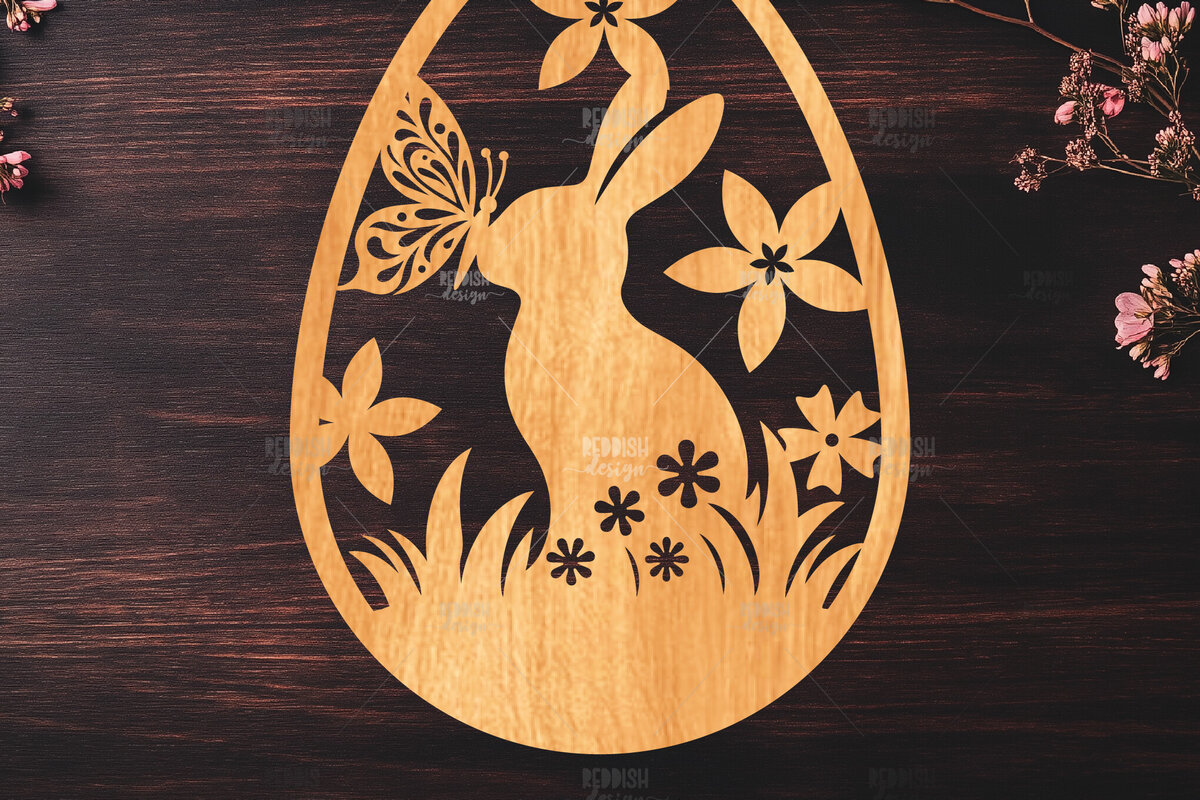 Intra απο ξύλο plywood  Χρώμα wenge 3mm-4mm πάχος - κοπής με λέιζερ πασχαλινό αυγό Δίασταση 15x15 cm INTRAFABR-49217848