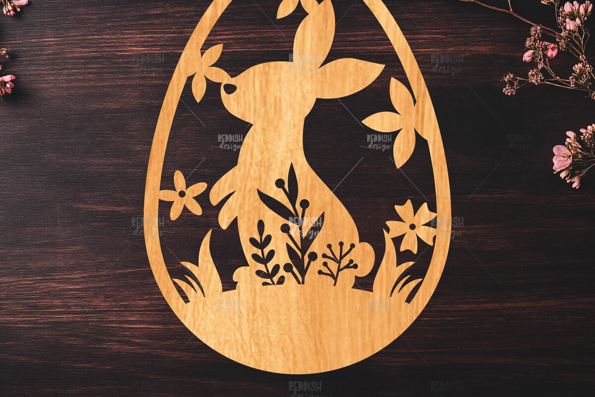 Intra απο ξύλο plywood  Χρώμα wenge 3mm-4mm πάχος - κοπής με λέιζερ πασχαλινό αυγό Δίασταση 15x15 cm INTRAFABR-51821620