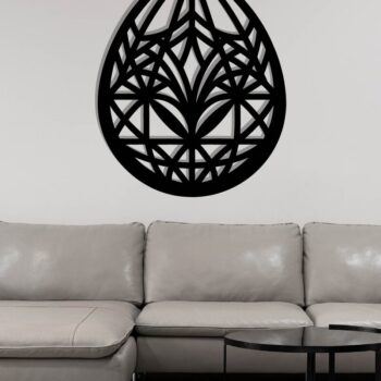 Intra απο ξύλο plywood  Χρώμα wenge 3mm-4mm πάχος - Easter Egg Δίασταση 40x50 cm INTRAFABR-115891873 - Image 3