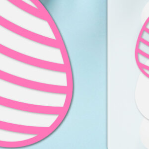 Intra απο ξύλο plywood  Χρώμα wenge 3mm-4mm πάχος - με στρώσεις πασχαλινών αυγών Δίασταση 20x20 cm INTRAFABR-34696402