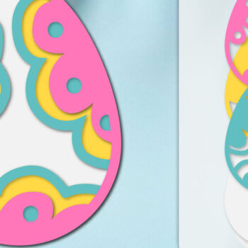 Intra απο ξύλο plywood Χρώμα wenge 3mm-4mm πάχος - ΔΕΜΑΤΑ κοπής με λέιζερ με στρώσεις πασχαλινών αυγών 12 Δίασταση 20x20 cm INTRAFABR-57109522 - Image 11