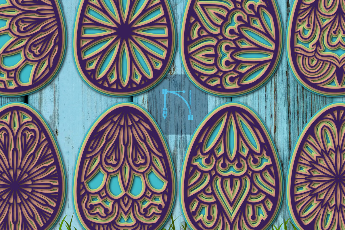 Intra απο ξύλο plywood  Χρώμα wenge 3mm-4mm πάχος - Πασχαλινό Αυγό Πολυστρωματικό Cut Bundle Δίασταση 15x15 cm INTRAFABR-32825362