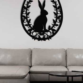 Intra απο ξύλο plywood  Χρώμα wenge 3mm-4mm πάχος - με λέιζερ στολίδι πασχαλινών αυγών Δίασταση 6x6 cm INTRAFABR-120707489 - Image 3