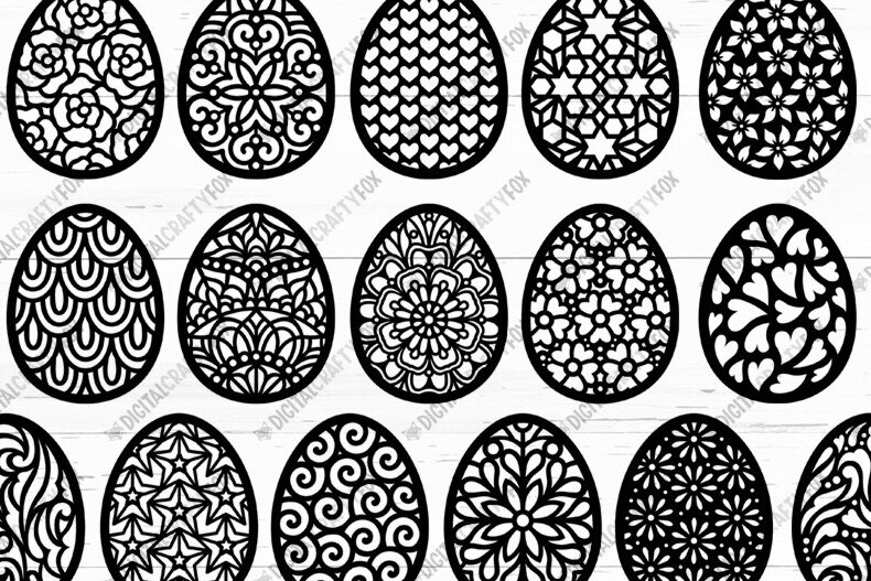 Intra απο ξύλο plywood  Χρώμα wenge 3mm-4mm πάχος - Πασχαλινό Αβγό Paper Cut Bundle , Egg Δίασταση 6x6 cm INTRAFABR-120780505