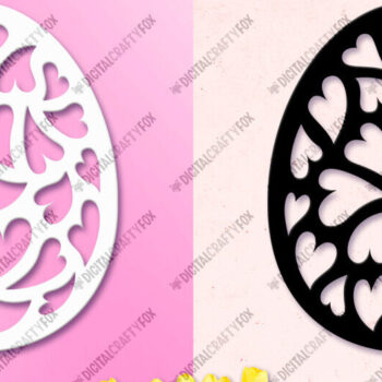 Intra απο ξύλο plywood Χρώμα wenge 3mm-4mm πάχος - Πασχαλινό Αβγό Paper Cut Bundle , Egg Δίασταση 6x6 cm INTRAFABR-120780505 - Image 6