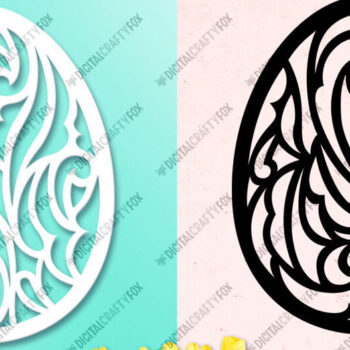 Intra απο ξύλο plywood Χρώμα wenge 3mm-4mm πάχος - Πασχαλινό Αβγό Paper Cut Bundle , Egg Δίασταση 6x6 cm INTRAFABR-120780505 - Image 7