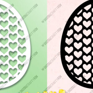 Intra απο ξύλο plywood  Χρώμα wenge 3mm-4mm πάχος - Πασχαλινό αυγό Κόψιμο χαρτιού , αυγών Δίασταση 6x6 cm INTRAFABR-70665823