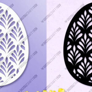 Intra απο ξύλο plywood  Χρώμα wenge 3mm-4mm πάχος - Πασχαλινό αυγό Κόψιμο χαρτιού , αυγών Δίασταση 6x6 cm INTRAFABR-70665829