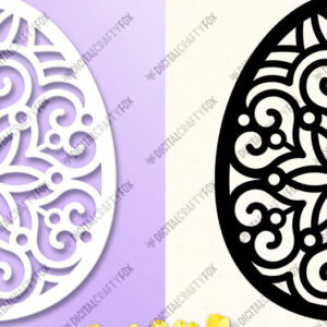 Intra απο ξύλο plywood  Χρώμα wenge 3mm-4mm πάχος - Πασχαλινό αυγό Κόψιμο χαρτιού , αυγών Δίασταση 6x6 cm INTRAFABR-70665835