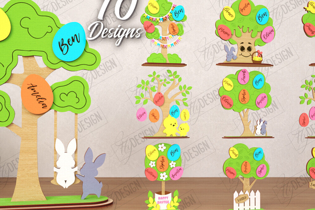 Intra απο ξύλο plywood  Χρώμα wenge 3mm-4mm πάχος - Πασχαλινό Αυγό Δέντρο | Οικογενειακό Δέντρο|CNC Δίασταση 15x15 cm INTRAFABR-114687514