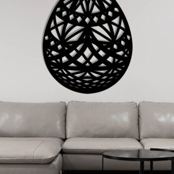 Intra απο ξύλο plywood Χρώμα wenge 3mm-4mm πάχος - με λέιζερ τοίχου για το Πασχαλινό Αυγό Δίασταση 40x50 cm INTRAFABR-123101140 - Image 3