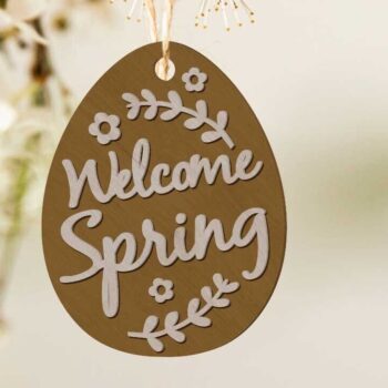 Intra απο ξύλο plywood  Χρώμα wenge 3mm-4mm πάχος - Δέσμη Πασχαλινών Αυγών, Διακόσμηση πολλαπλών στρώσεων Δίασταση 3x4 cm INTRAFABR-77823472 - Image 7