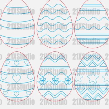 Intra απο ξύλο plywood  Χρώμα wenge 3mm-4mm πάχος - Λέιζερ Πασχαλινών Αυγών Δίασταση 3x4 cm INTRAFABR-77915209 - Image 2