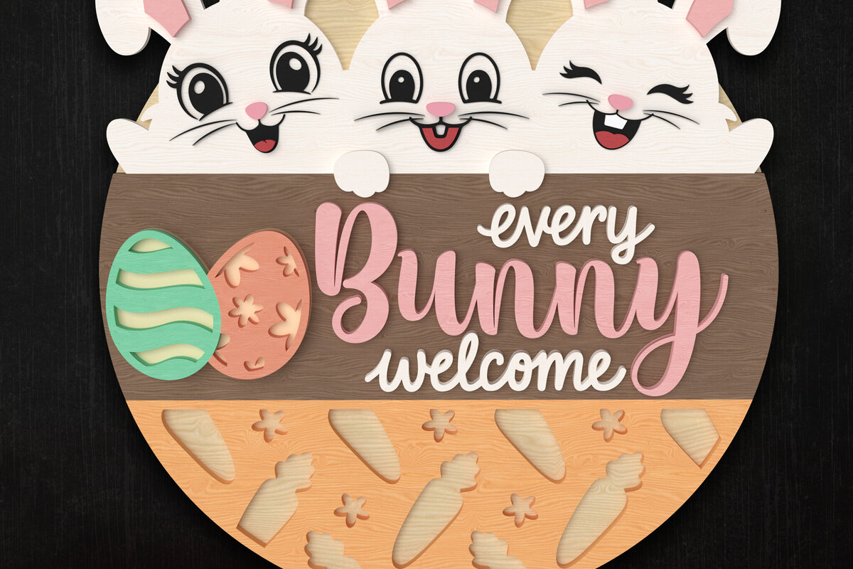 Intra απο ξύλο plywood  Χρώμα wenge 3mm-4mm πάχος - Πάσχα κάθε λαγουδάκι καλωσορίσματος Δίασταση 6x6 cm INTRAFABR-125103091