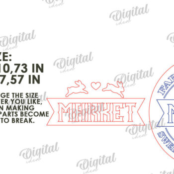 Intra απο ξύλο plywood Χρώμα wenge 3mm-4mm πάχος - σανίδα κοπής Πασχαλινής φάρμας Δίασταση 15x15 cm INTRAFABR-125103048 - Image 2