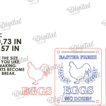 Intra απο ξύλο plywood Χρώμα wenge 3mm-4mm πάχος - σανίδα κοπής Πασχαλινής φάρμας Δίασταση 15x15 cm INTRAFABR-125103068 - Image 2