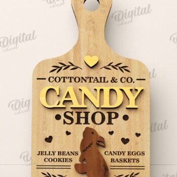 Intra απο ξύλο plywood  Χρώμα wenge 3mm-4mm πάχος - Πακέτα κοπής Πασχαλινής Φάρμας Δέσμη λέιζερ Δίασταση 15x15 cm INTRAFABR-125035153 - Image 4