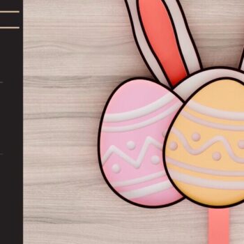 Intra απο ξύλο plywood  Χρώμα wenge 3mm-4mm πάχος - Πασχαλινό πάσσαλο 3d Δίασταση 20x25 cm INTRAFABR-93087126 - Image 1