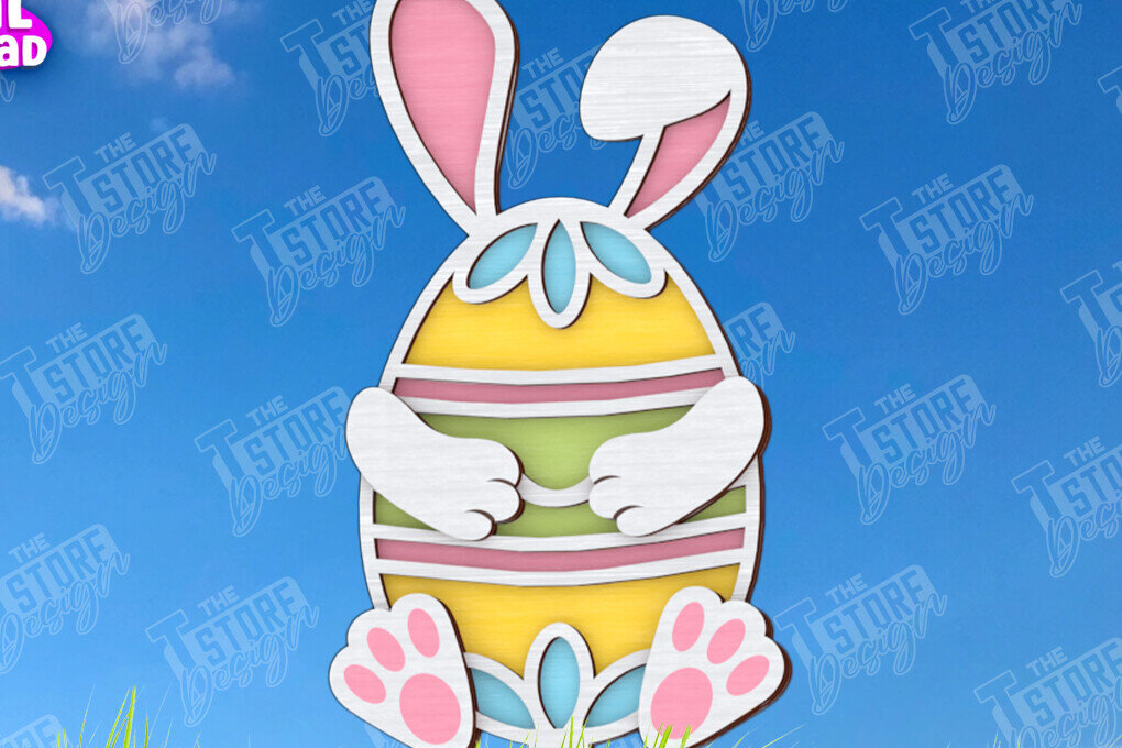 Intra απο ξύλο plywood  Χρώμα wenge 3mm-4mm πάχος - Πασχαλιές στον κήπο του Πάσχα | Διακόσμηση Κήπου Δίασταση 15x15 cm INTRAFABR-92025525