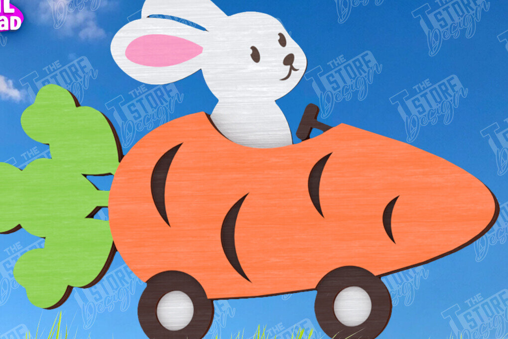 Intra απο ξύλο plywood  Χρώμα wenge 3mm-4mm πάχος - Πασχαλιές στον κήπο του Πάσχα | Διακόσμηση Κήπου Δίασταση 15x15 cm INTRAFABR-123812955