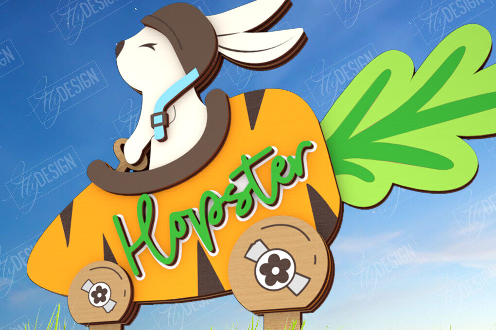 Intra απο ξύλο plywood  Χρώμα wenge 3mm-4mm πάχος - Πασχαλιές στον κήπο του Πάσχα | Διακόσμηση Κήπου Δίασταση 15x15 cm INTRAFABR-119968804