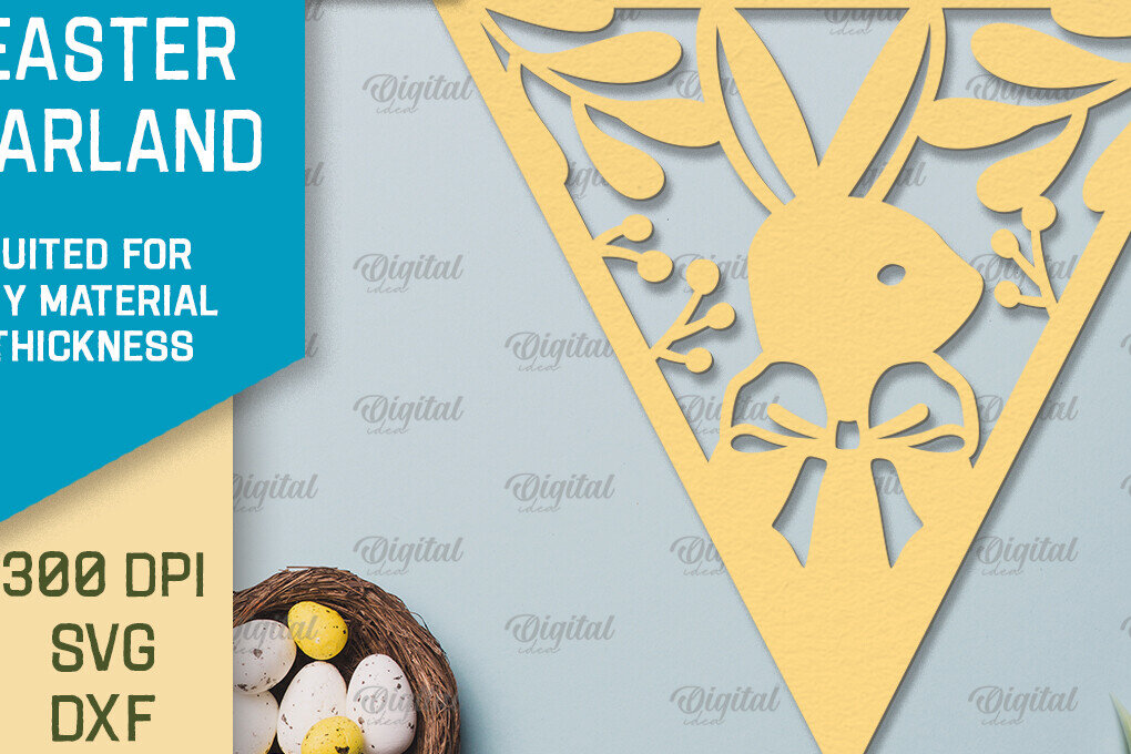 Intra απο ξύλο plywood  Χρώμα wenge 3mm-4mm πάχος - Πασχαλινή γιρλάντα. Πασχαλινό ντεκόρ Χαρτί κοπής Δίασταση 15x15 cm INTRAFABR-89193960