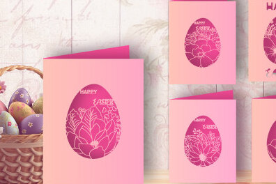 Intra απο ξύλο plywood  Χρώμα wenge 3mm-4mm πάχος - Πασχαλινή δωροκάρτα 3d 897 Δίασταση 15x15 cm INTRAFABR-115907409