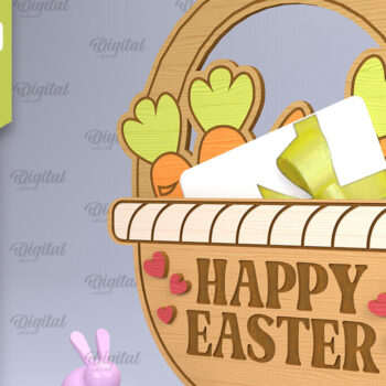 Intra απο ξύλο plywood  Χρώμα wenge 3mm-4mm πάχος - Δώρο Πασχαλινής Δωροκάρτας Πακέτο κοπής με λέιζερ Δίασταση 15x15 cm INTRAFABR-25728814 - Image 8