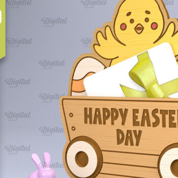 Intra απο ξύλο plywood  Χρώμα wenge 3mm-4mm πάχος - Δώρο Πασχαλινής Δωροκάρτας Πακέτο κοπής με λέιζερ Δίασταση 15x15 cm INTRAFABR-25728814 - Image 11