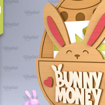 Intra απο ξύλο plywood  Χρώμα wenge 3mm-4mm πάχος - Δώρο Πασχαλινής Δωροκάρτας Πακέτο κοπής με λέιζερ Δίασταση 15x15 cm INTRAFABR-25728814 - Image 12