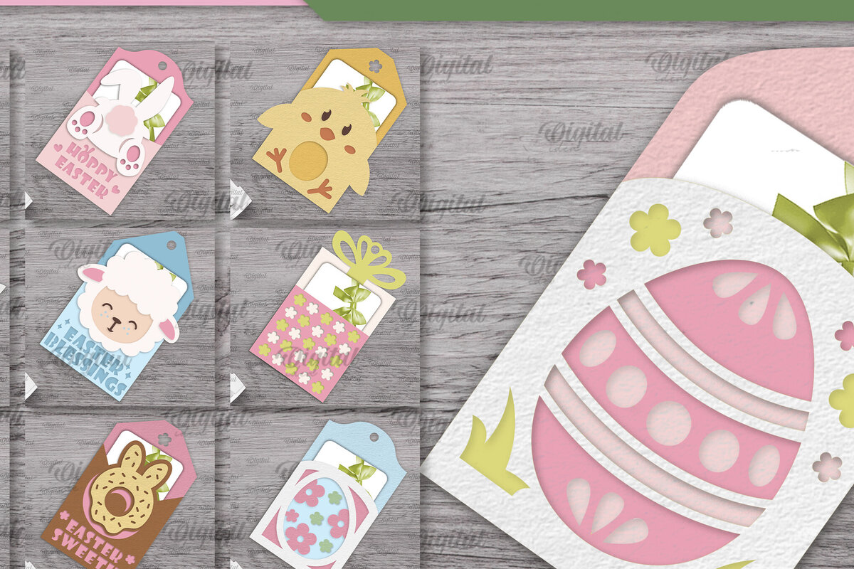 Intra απο ξύλο plywood  Χρώμα wenge 3mm-4mm πάχος - Πασχαλινή κάρτα δώρου Πακέτο ετικέτας Δίασταση 15x15 cm INTRAFABR-120658557