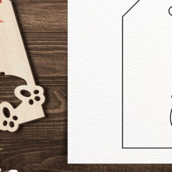 Intra απο ξύλο plywood  Χρώμα wenge 3mm-4mm πάχος - Ετικέτες δώρου Πάσχα Πακέτο Δίασταση 15x15 cm INTRAFABR-118137778 - Image 5